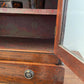 A 19th Century Mahogany Wall Vintage Display Cabinet
