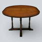 Old Charm Oak Round Dining Table Extending Seats 6 Tudor Brown FREE Delivery*