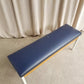 Vintage Mid Century Post Modern Modernist Hallway Dining Bench Seat Chair Retro R833