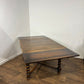 Vintage Oak Draw Leaf Dining Table – Barley Twist Base