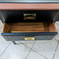 Stag minstrel black/ gold dressing table/desk