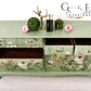 PAINT TO ORDER-Stag minstrel captains chest in green