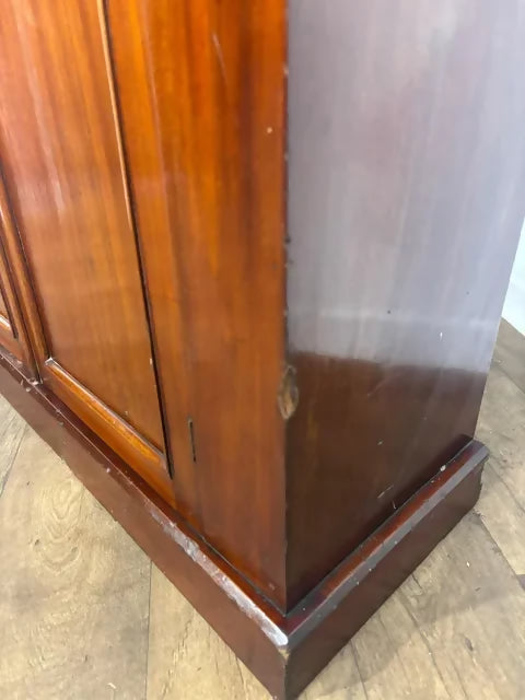 Victorian Mahogany Glazed Chiffonier Bookcase