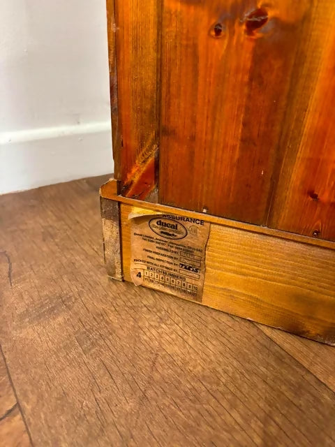 Contemporary ‘Ducal’ Pine Glazed Bookcase
