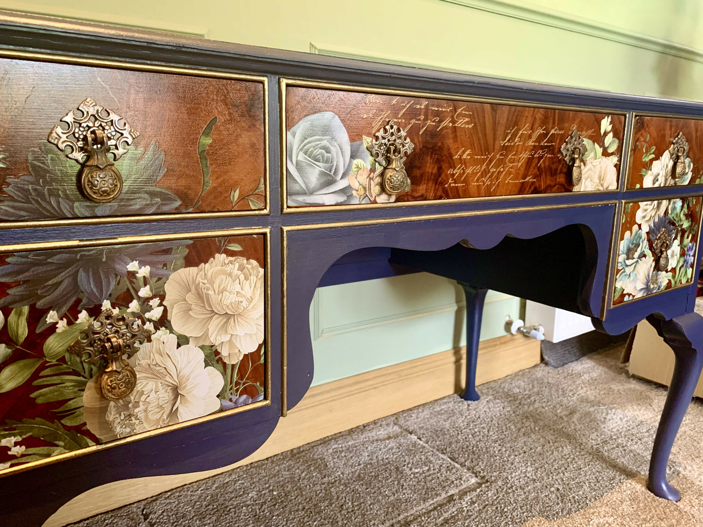 Refurbished dressing table