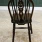 4 Elm & Ash Wheel back Windsor Dining Chairs