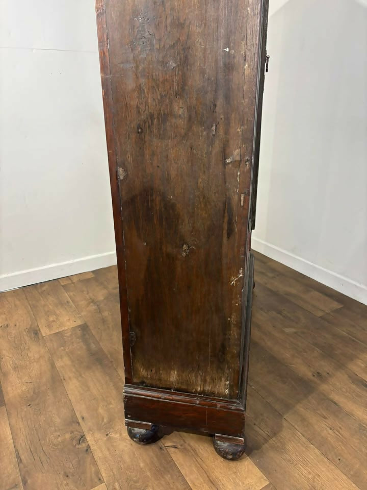 Georgian Oak Two Door Livery Cupboard