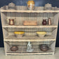French 19th Century Pine Bakers Rack