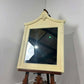Reproduction Ornate Cream Coloured Wall Mirror