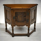 Old Charm Oak Hall Table With Cupboard Light Oak vintage Sideboard FREE Delivery
