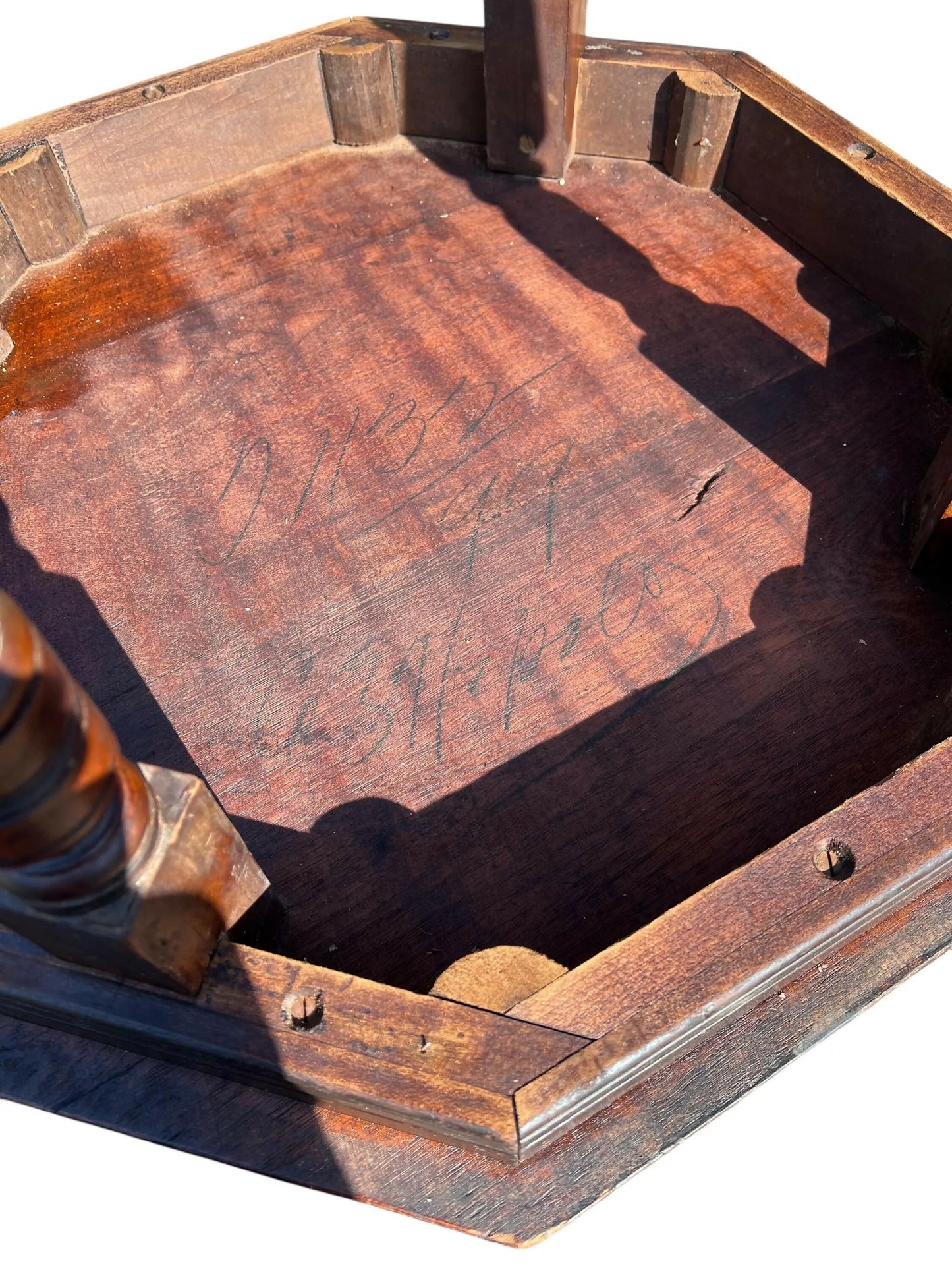 Antique Mahogany 19th century side table