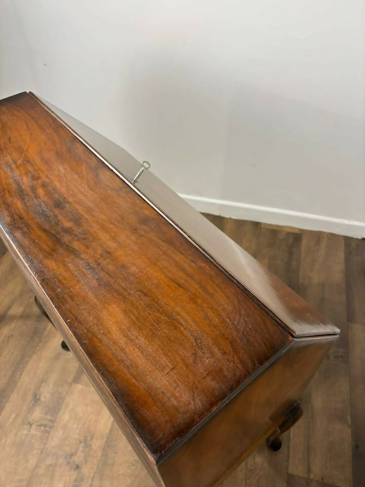 Vintage Figured Walnut Bureau