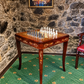 Italian Sorrento Marquetry Games Table – Chess, Roulette & Card Poker Casino Table