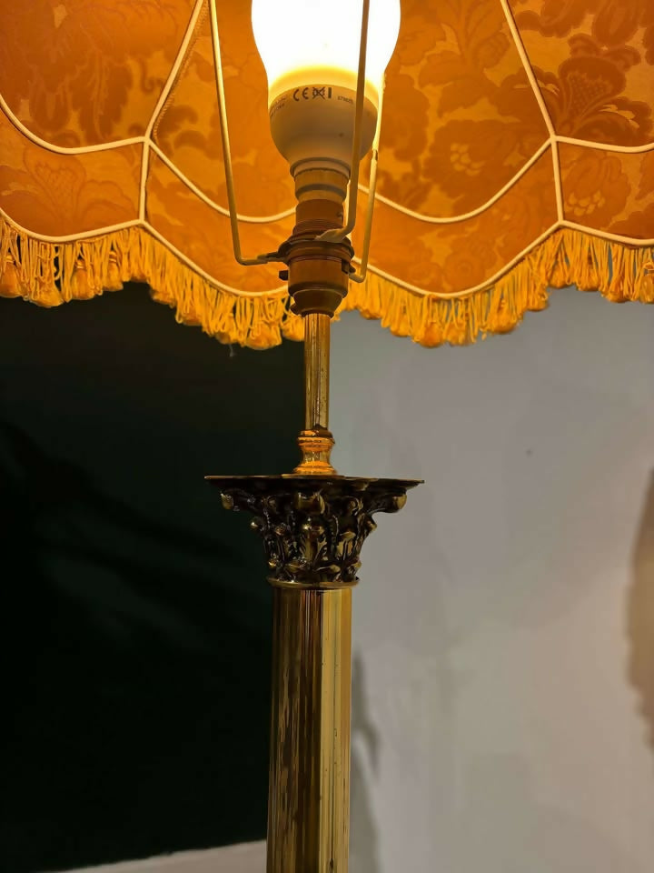 Brass Corinthian Table Lamp8