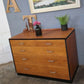 Chest of drawers ~ Teak ~ Vintage Industrial ex M.O.D. 1965