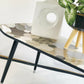 Vintage Mid Century contoured coffee table - Tapered legs, iconic design