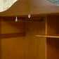 Art Deco Burr Walnut Gentlemans Wardrobe or Childs Wardrobe- SKU 211