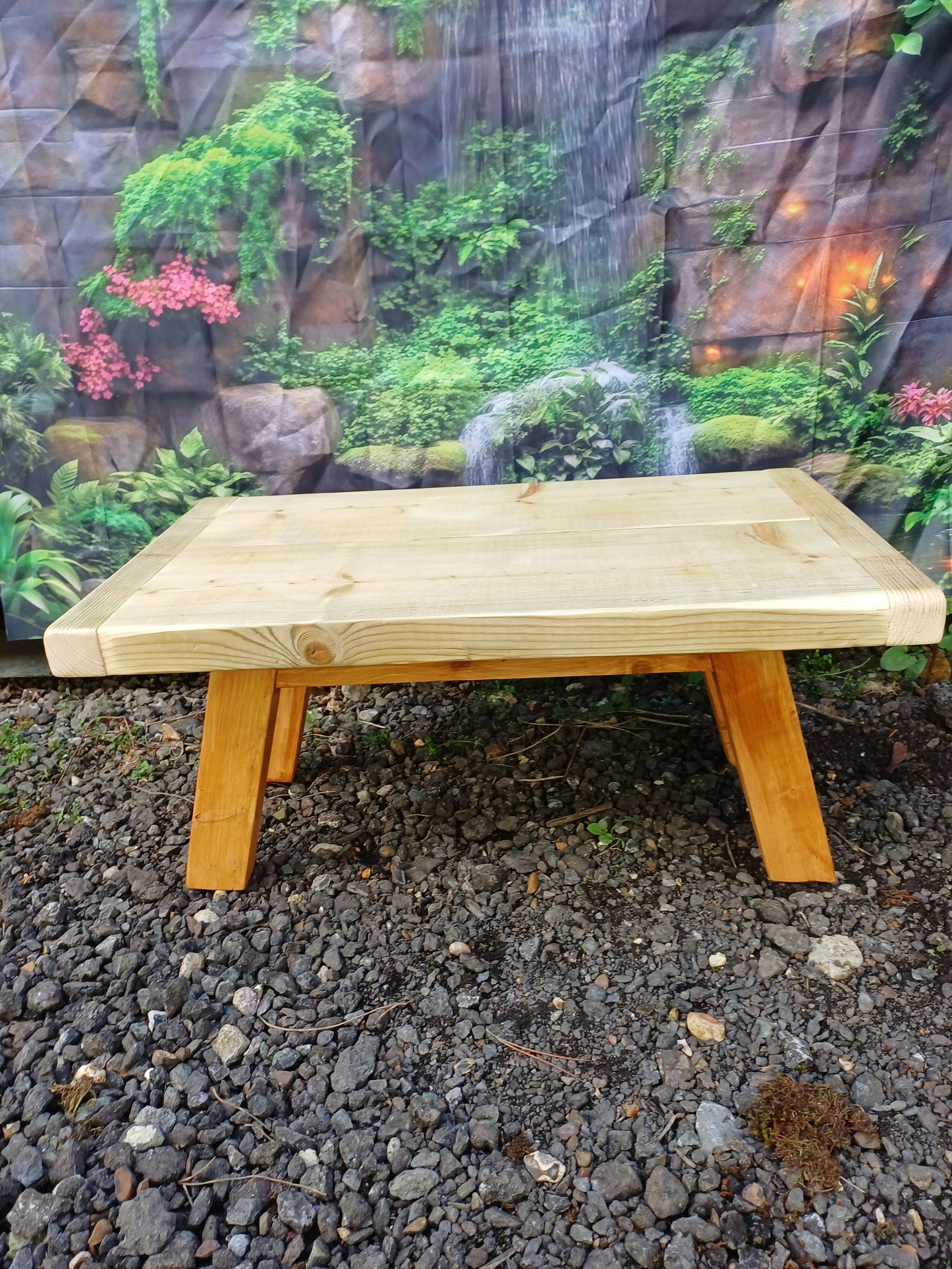 Small wooden table