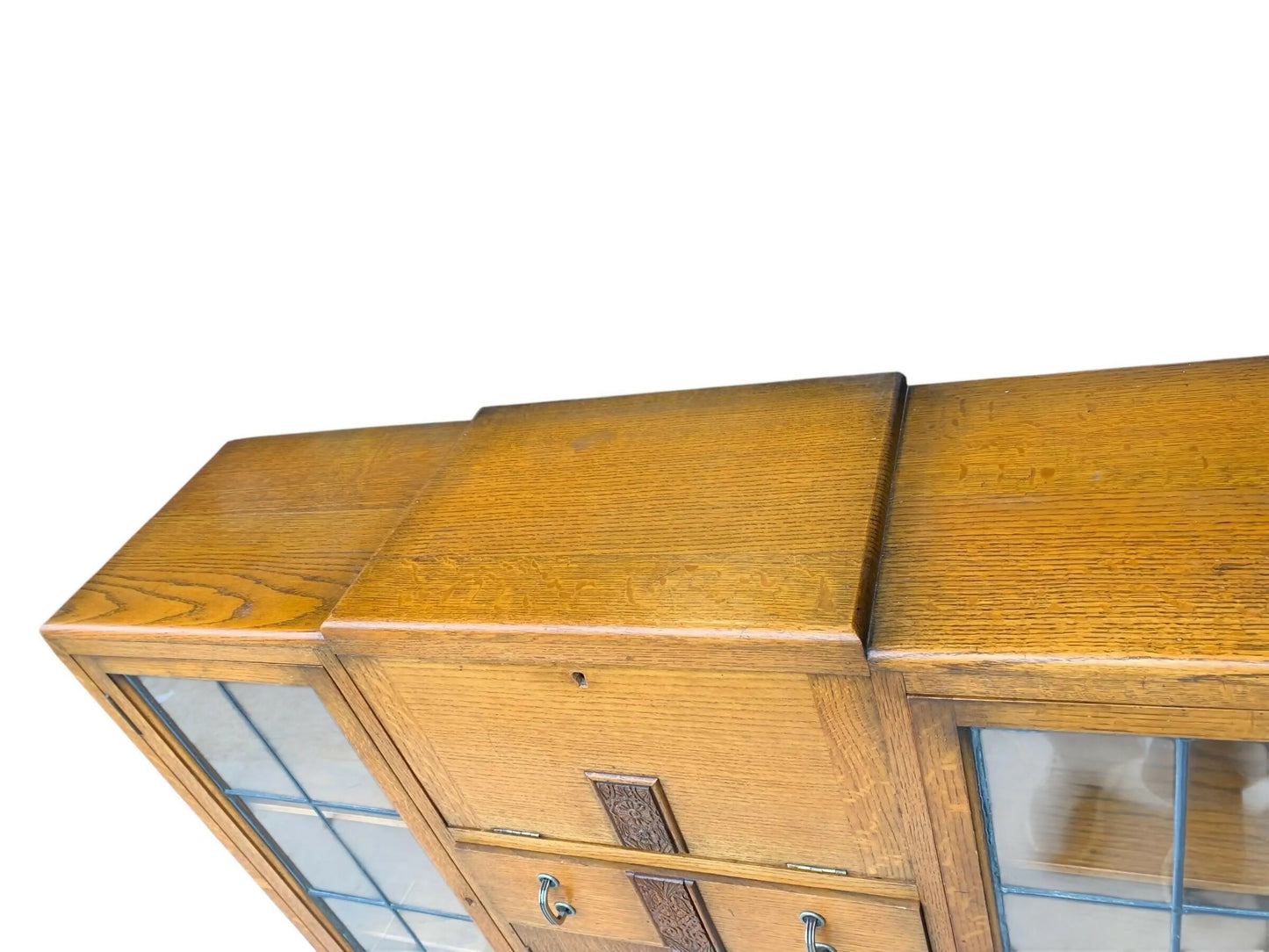 Vintage Drinks Display Cabinet Sideboard Secretarie