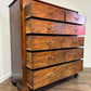 Edwardian Large Inlaid Mahogany Chest Of Drawers