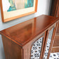 Antique Bookcase Victorian Glazed Bookcase Cabinet in Mahogany