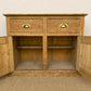 Vintage Pine Cupboard Sideboard | Housekeeper Cupboard | Kitchen Storage Cabinet | Hall Console | Rustic Sideboard