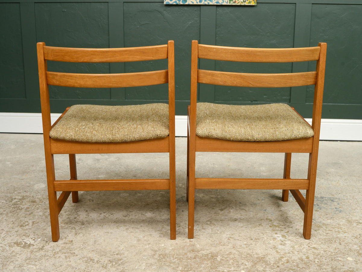4 x Mid Century Danish Dining Chairs by Vantinge Mobelindustri