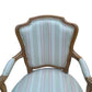 Louis XVI style vintage carved arm chairs