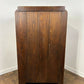 Vintage Oak Gentlemans Wardrobe / Tallboy – Art Deco Style
