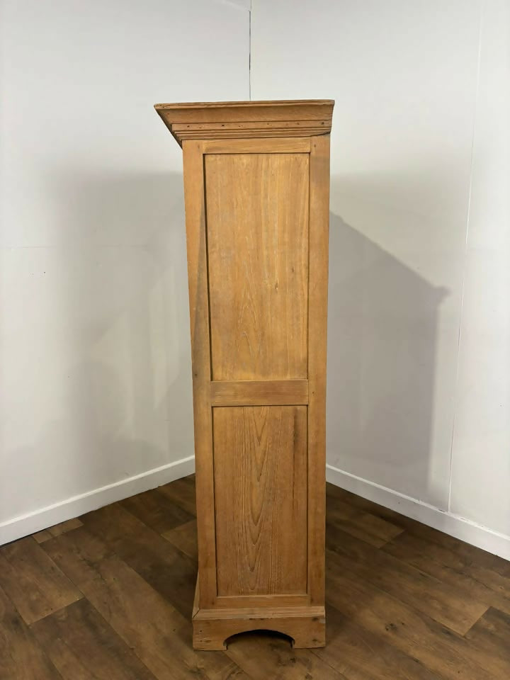 Vintage Indian Reclaimed Solid Wood Glazed Cupboard