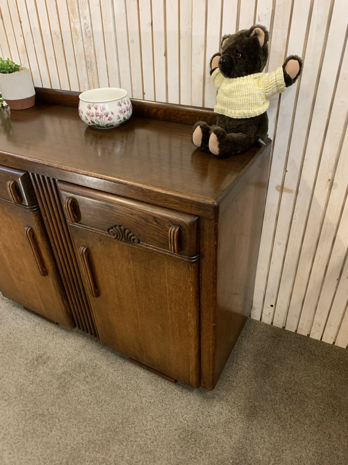 Vintage G F Barker Sideboard | Mid-Century / Classic Wooden Storage Cabinet