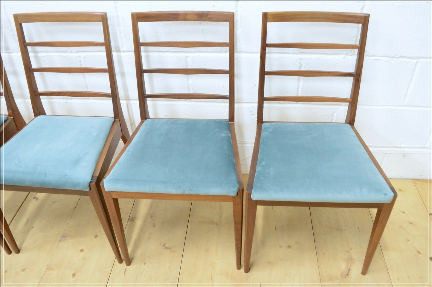 vintage dining chairs teak McIntosh set of 4 danish design mid century DELIVERY