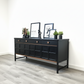 Black Nathan sideboard, cocktail cabinet-MADE TO ORDER