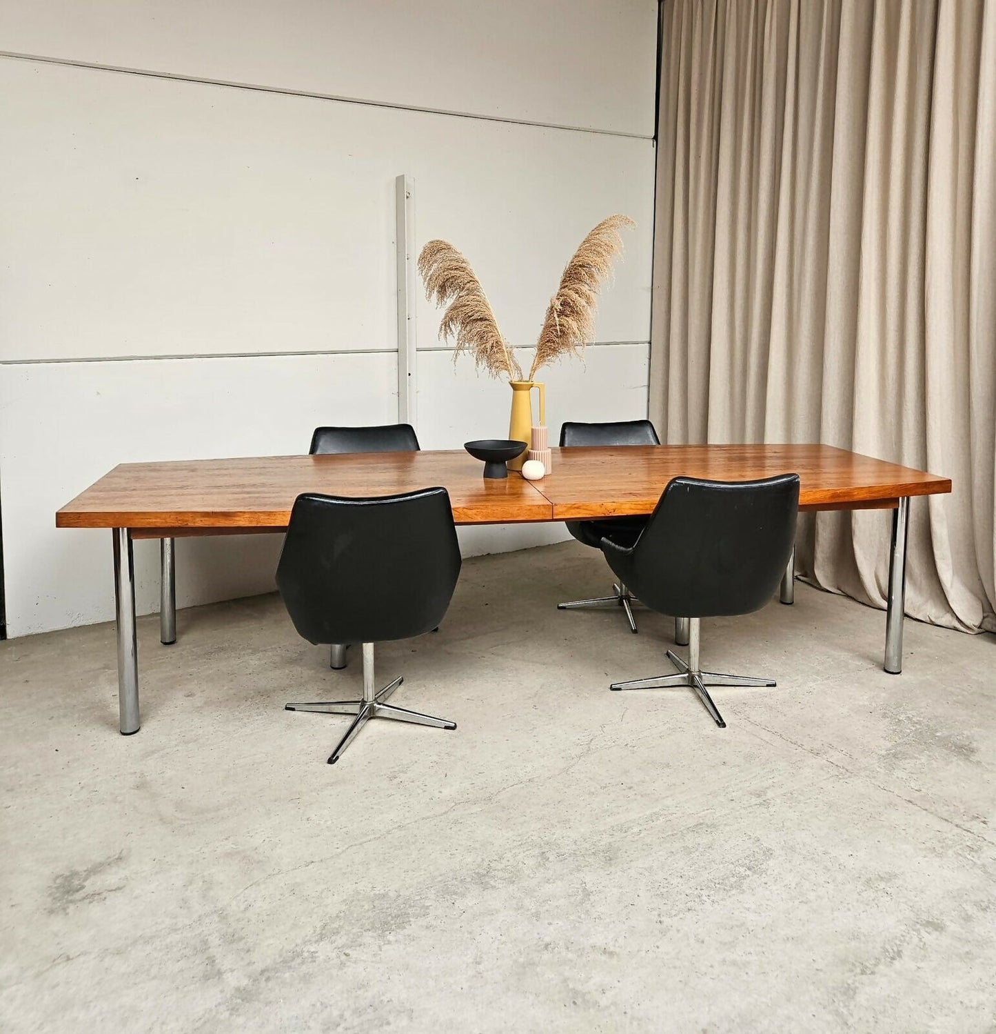Vintage Mid Century 70s Conran Huge Large Boardroom Dining Table Danish Retro R558