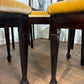Set of Six Upholstered Mahogany Dining Chairs with Pierced Splat Backs (2 Carvers & 4 Side Chairs)