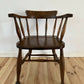CC41 Captains Chair English Elm and Beech Chair Arts & Crafts Style Vintage Office Desk Chair