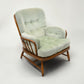 Ercol Jubilee Easy Chair Green Upholstery New Webbing FREE UK Delivery*