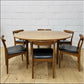 vintage dining table ONLY teak Greaves & Thomas mid century danish design