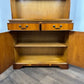 Reproduction Yew Wood Bookcase