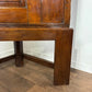 Antique Oak Corner Cupboard on Stand
