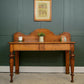 Victorian Oak Washstand Vanity Unit - Hall Table - Writing Desk