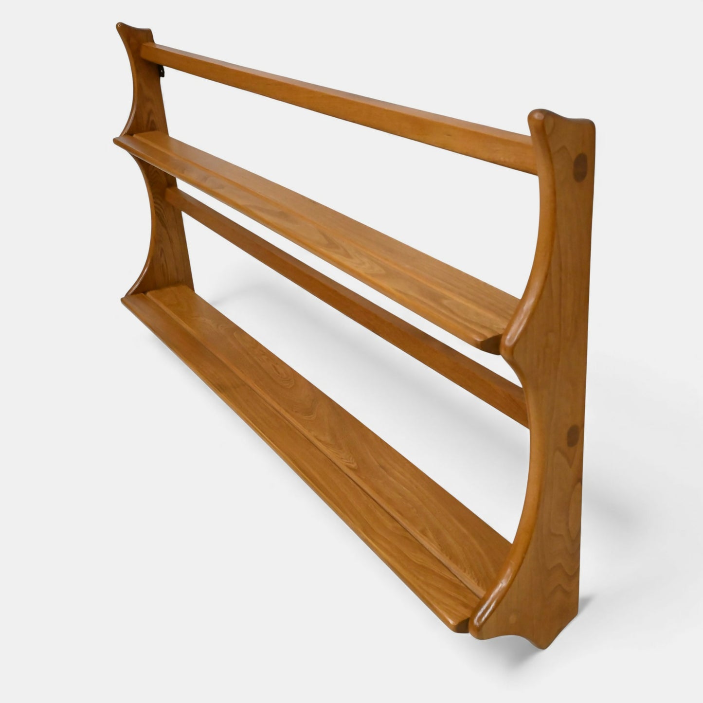 Ercol Hanging Plate Rack Model 268 Light Finish With Fixings FREE UK Delivery