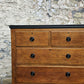Vintage Oak Chest Of Drawers Five Drawer Lovely Detailing Super Proportions