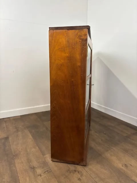 Mid-Century Teak Glazed Bookcase