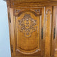 Cabinet Vintage French Louis XIV Oak Sideboard with Carved Cupboard LOT 4471