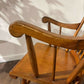 Contemporary Spindle Back Beech Rocking Chairx