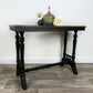 Mahogany Hallway Console Table in Black