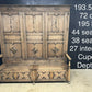 Large Boot Room or Hall Bench Cupboard