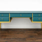 Upcycled Retro Mid-century Vintage Stag Dressing Table, Desk Painted Furniture Custom Commission