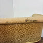Edwardian Mahogany Upholstered Window Seat / Small Settee